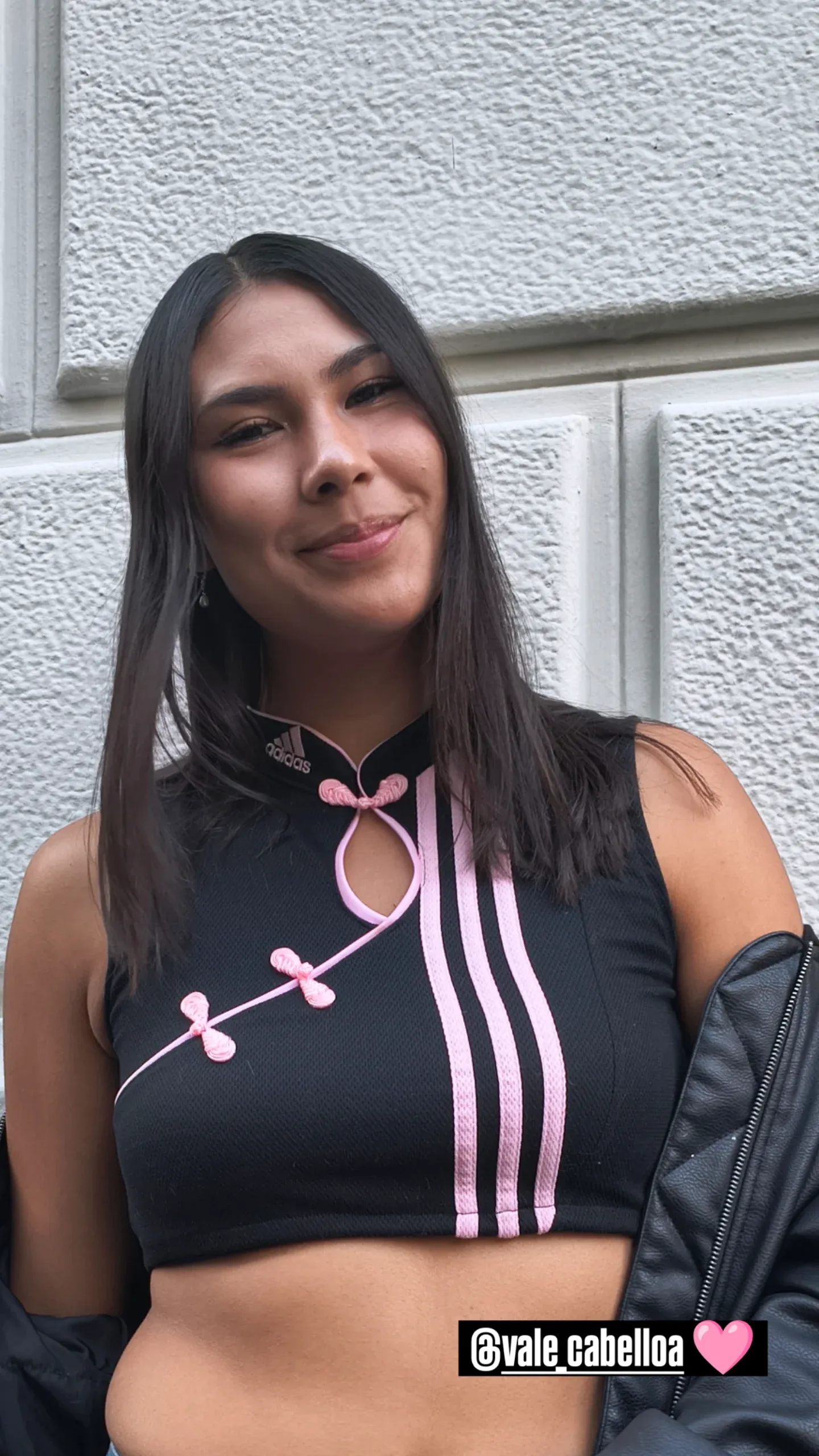 Clienta usando qipao La Japonesssa