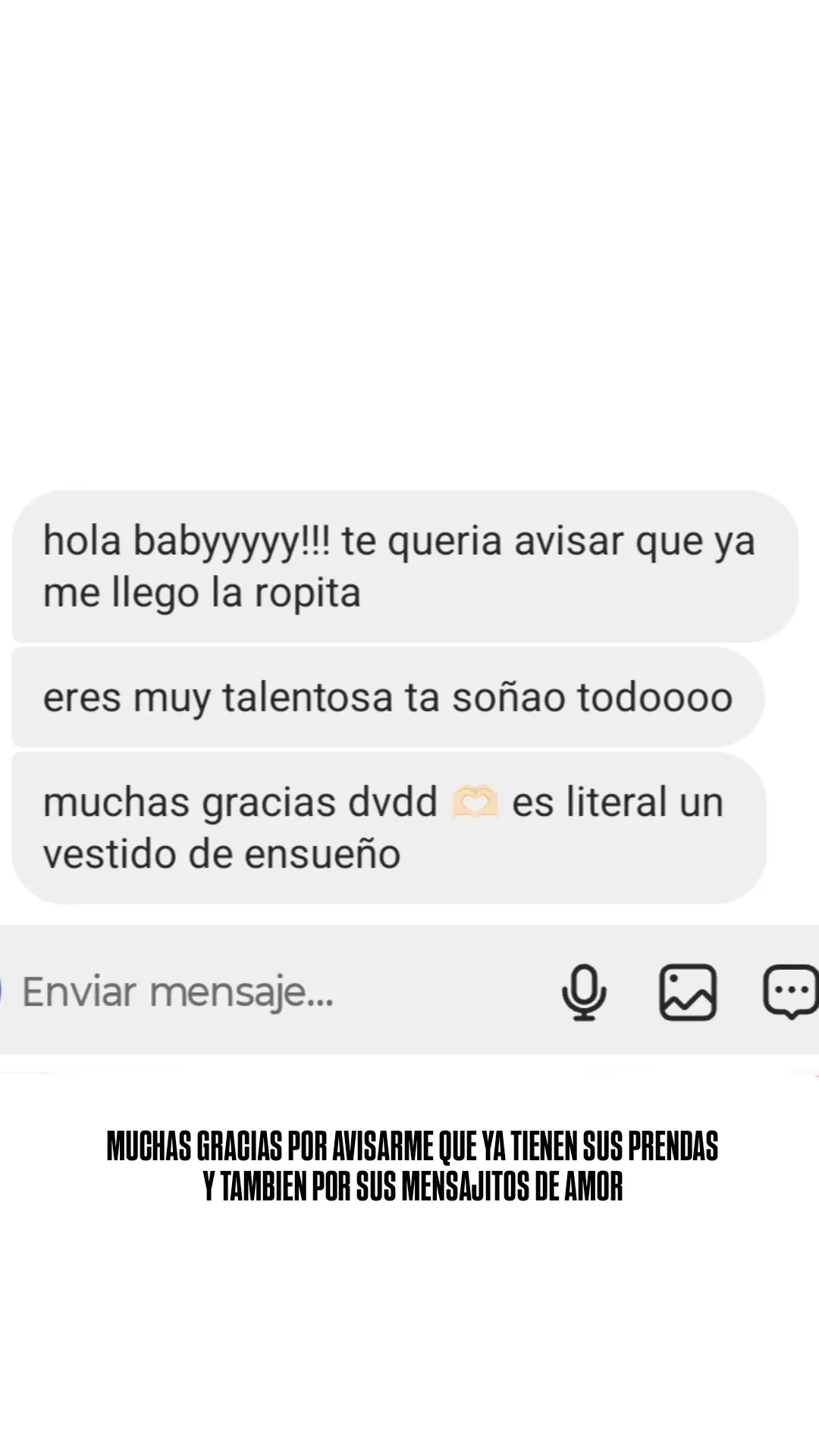 Feedback real de clienta de La Japonesssa por Instagram